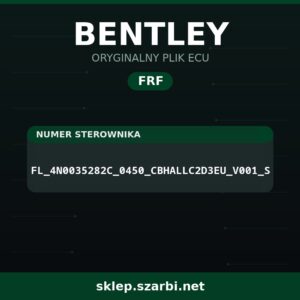 Oryginalny plik FRF BENTLEY FL_4N0035282C_0450_CBHALLC2D3EU_V001_S - sklep szarbi.net