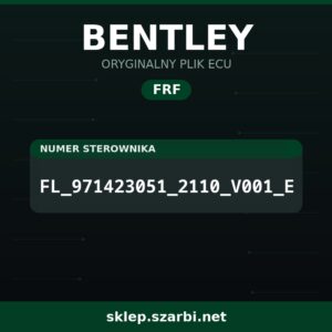 Oryginalny plik FRF BENTLEY FL_971423051_2110_V001_E - sklep szarbi.net