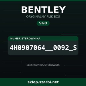 Oryginalny plik SGO BENTLEY 4H0907064__0092_S - sklep szarbi.net