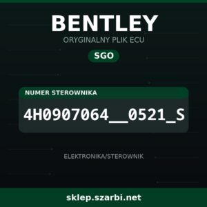 Oryginalny plik SGO BENTLEY 4H0907064__0521_S - sklep szarbi.net