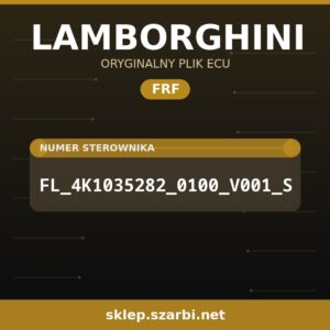 Oryginalny plik FRF LAMBORGHINI FL_4K1035282_0100_V001_S - sklep szarbi.net