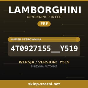 Oryginalny plik FRF LAMBORGHINI 4T0927155__Y519 wersja Y519 - sklep szarbi.net