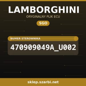 Oryginalny plik SGO LAMBORGHINI 470909049A_U002 - sklep szarbi.net