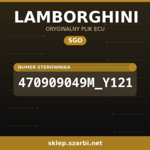 Oryginalny plik SGO LAMBORGHINI 470909049M_Y121 - sklep szarbi.net