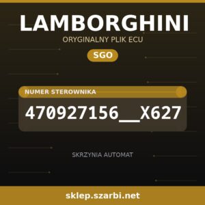 Oryginalny plik SGO LAMBORGHINI 470927156__X627 - sklep szarbi.net