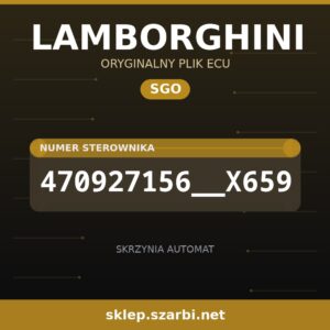 Oryginalny plik SGO LAMBORGHINI 470927156__X659 - sklep szarbi.net