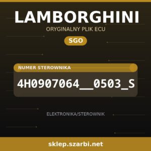 Oryginalny plik SGO LAMBORGHINI 4H0907064__0503_S - sklep szarbi.net