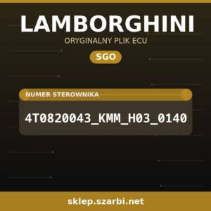Oryginalny plik SGO LAMBORGHINI 4T0820043_KMM_H03_0140 - sklep szarbi.net
