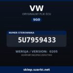 Oryginalny plik SGO VW 5U7959433 wersja 0205 - sklep szarbi.net